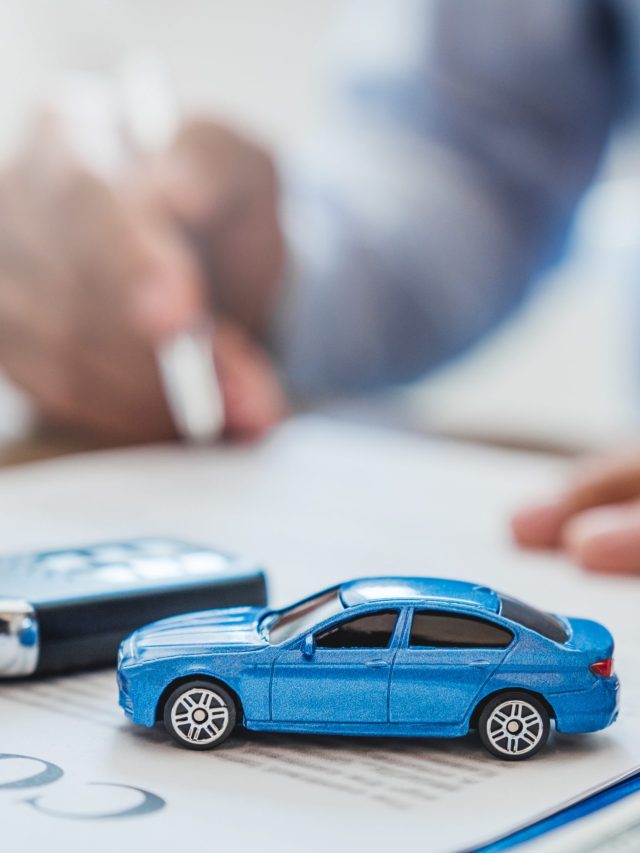 Sale agent deal to agreement successful car loan contract with